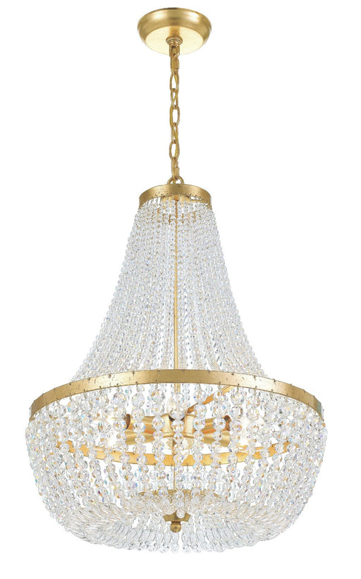 Crystorama Rylee Six Light Chandelier