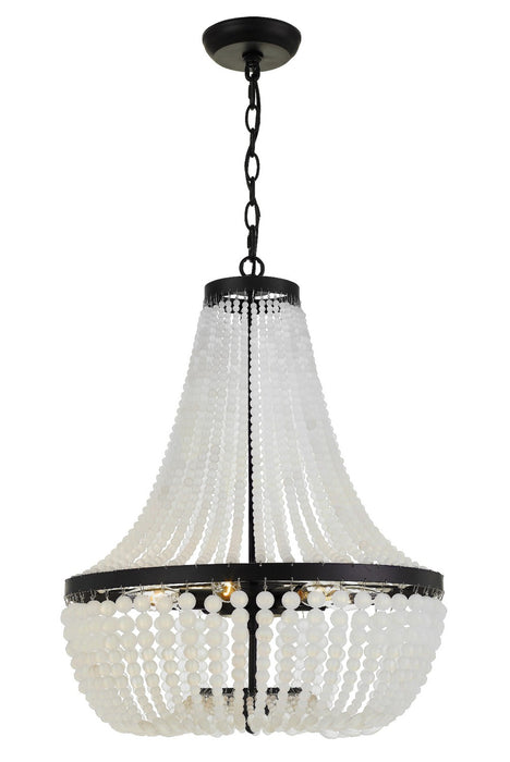 Crystorama Rylee Six Light Chandelier