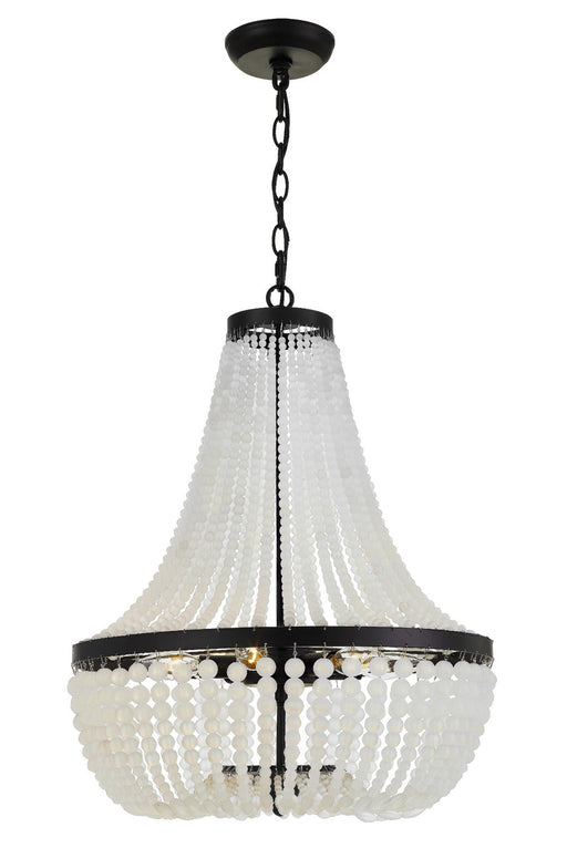 Crystorama Rylee Six Light Chandelier