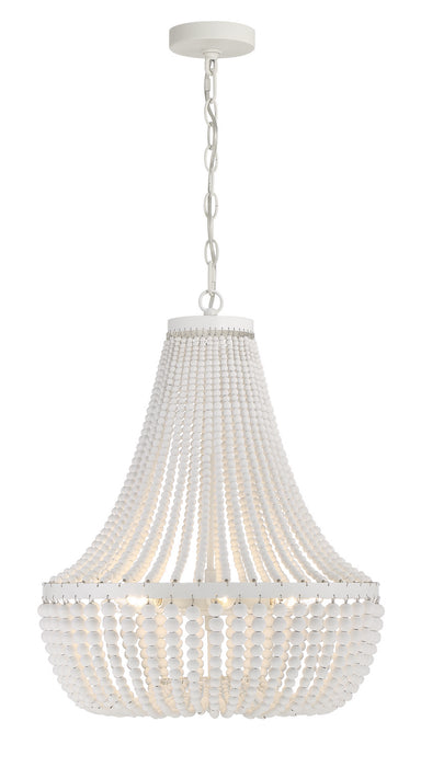 Crystorama Rylee Six Light Chandelier