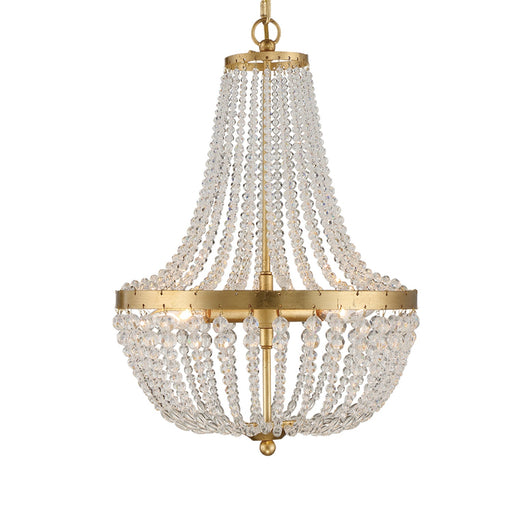 Crystorama Rylee Three Light Chandelier