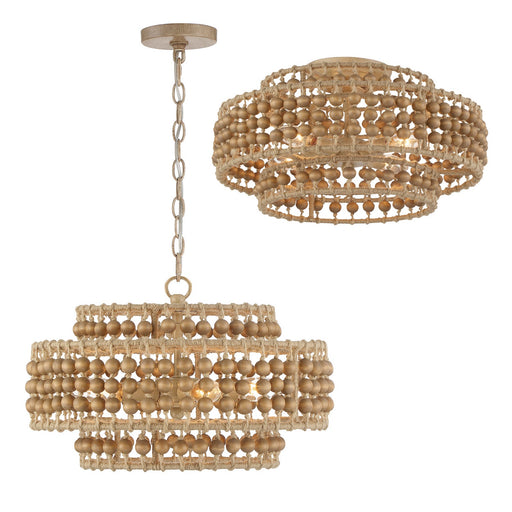 Crystorama Silas Four Light Mini Chandelier