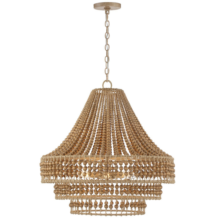 Crystorama Silas Six Light Chandelier