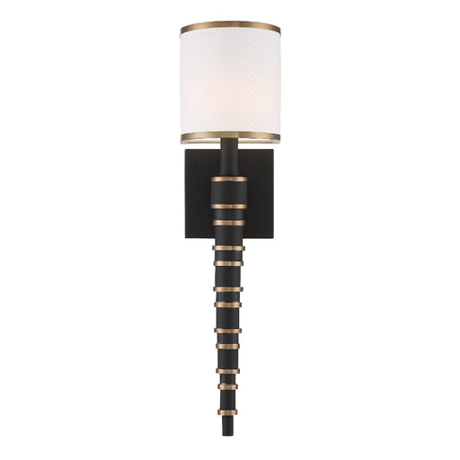 Crystorama Sloane One Light Wall Sconce