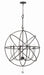 Crystorama Solaris Nine Light Chandelier