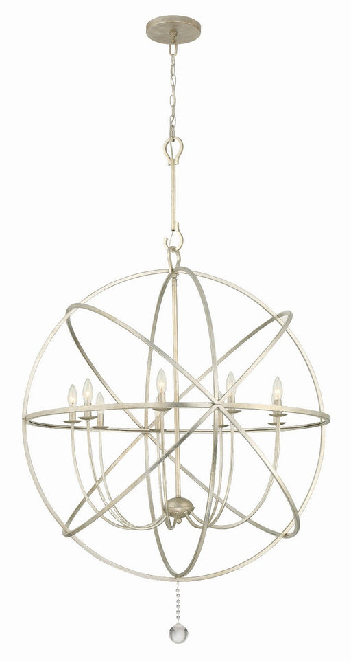 Crystorama Solaris Nine Light Chandelier