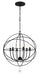 Crystorama Solaris Six Light Chandelier