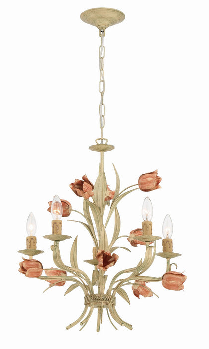 Crystorama Southport Five Light Chandelier