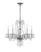 Crystorama Traditional Crystal Five Light Chandelier