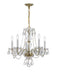 Crystorama Traditional Crystal Five Light Chandelier
