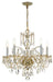 Crystorama Traditional Crystal Five Light Chandelier