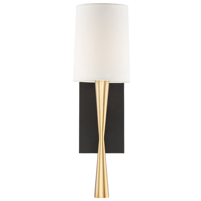 Crystorama Trenton One Light Wall Sconce