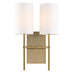 Crystorama Veronica Two Light Wall Sconce