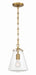 Crystorama Voss One Light Mini Pendant