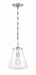 Crystorama Voss One Light Mini Pendant