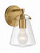 Crystorama Voss One Light Wall Sconce