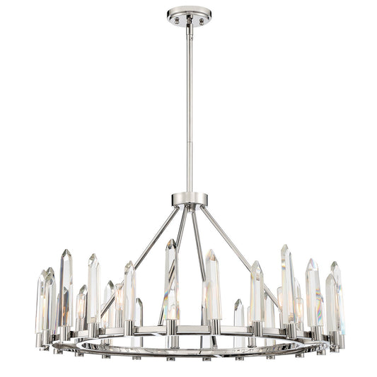 Crystorama Watson Eight Light Chandelier