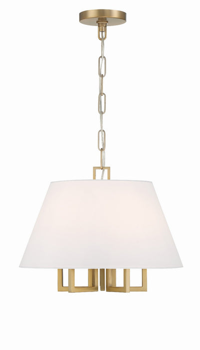 Crystorama Westwood Five Light Mini Chandelier