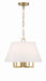 Crystorama Westwood Five Light Mini Chandelier