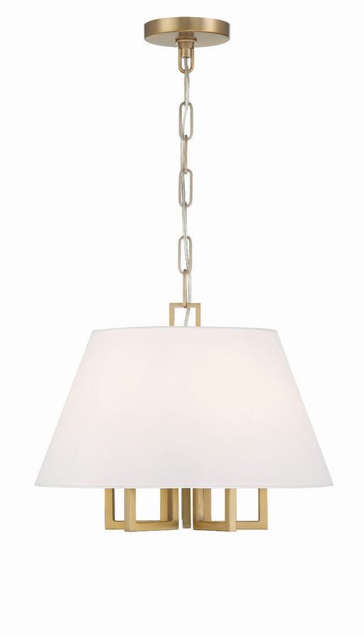 Crystorama Westwood Five Light Mini Chandelier