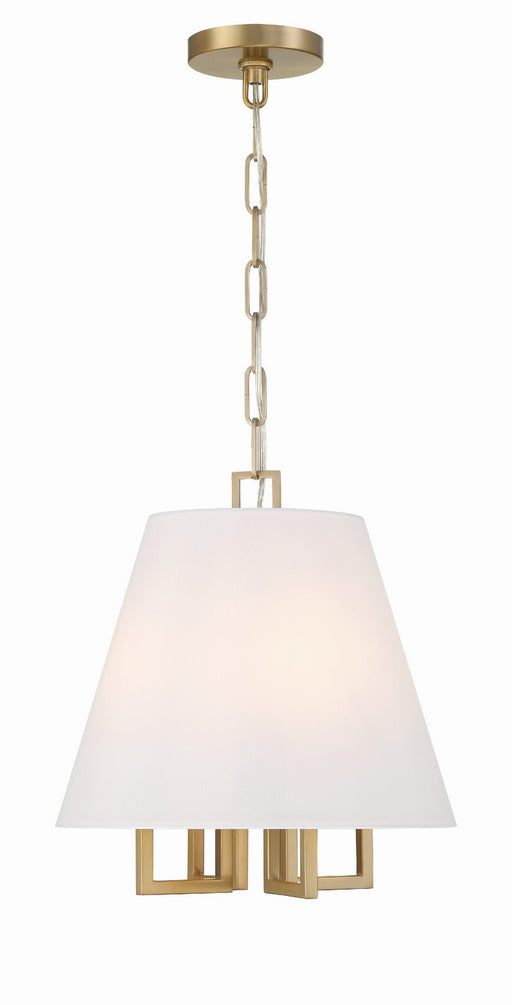 Crystorama Westwood Four Light Mini Chandelier