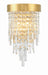 Crystorama Winfield Two Light Wall Sconce