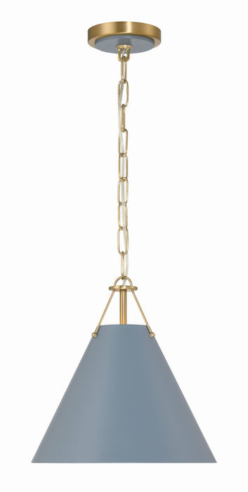 Crystorama Xavier One Light Mini Pendant