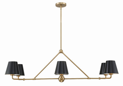 Crystorama Xavier Six Light Chandelier