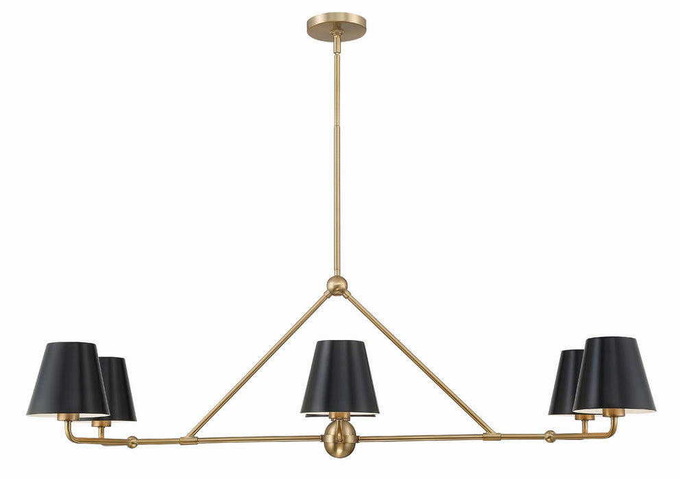 Crystorama Xavier Six Light Chandelier