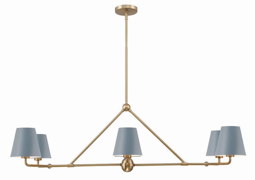 Crystorama Xavier Six Light Chandelier