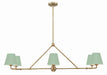 Crystorama Xavier Six Light Chandelier