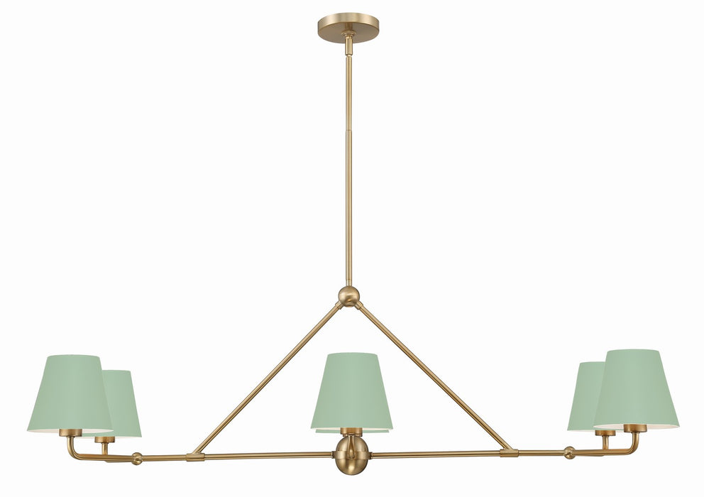 Crystorama Xavier Six Light Chandelier