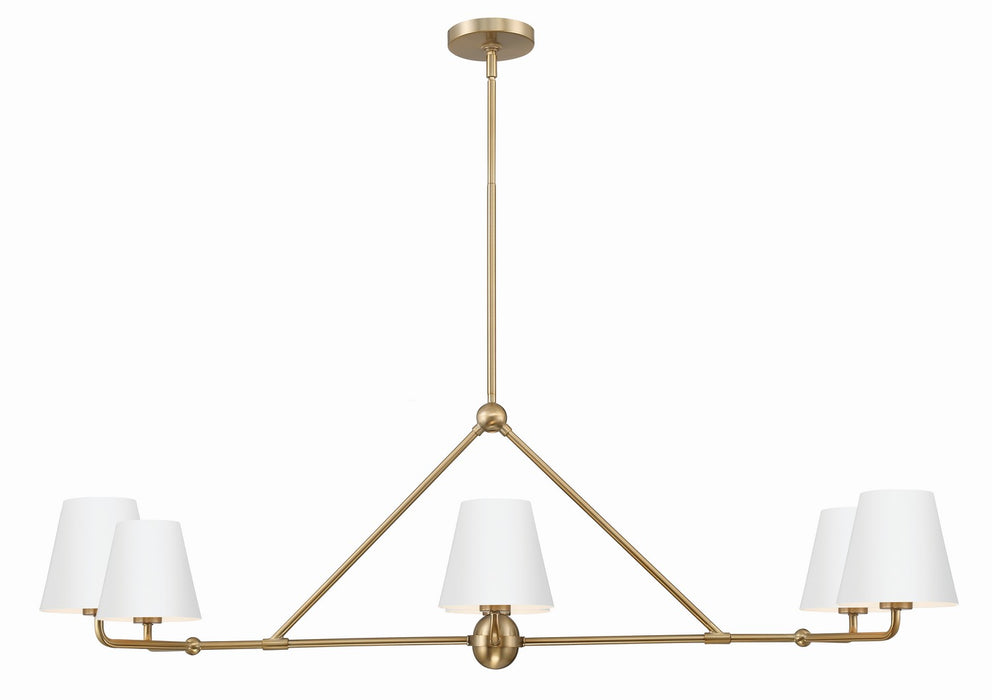 Crystorama Xavier Six Light Chandelier
