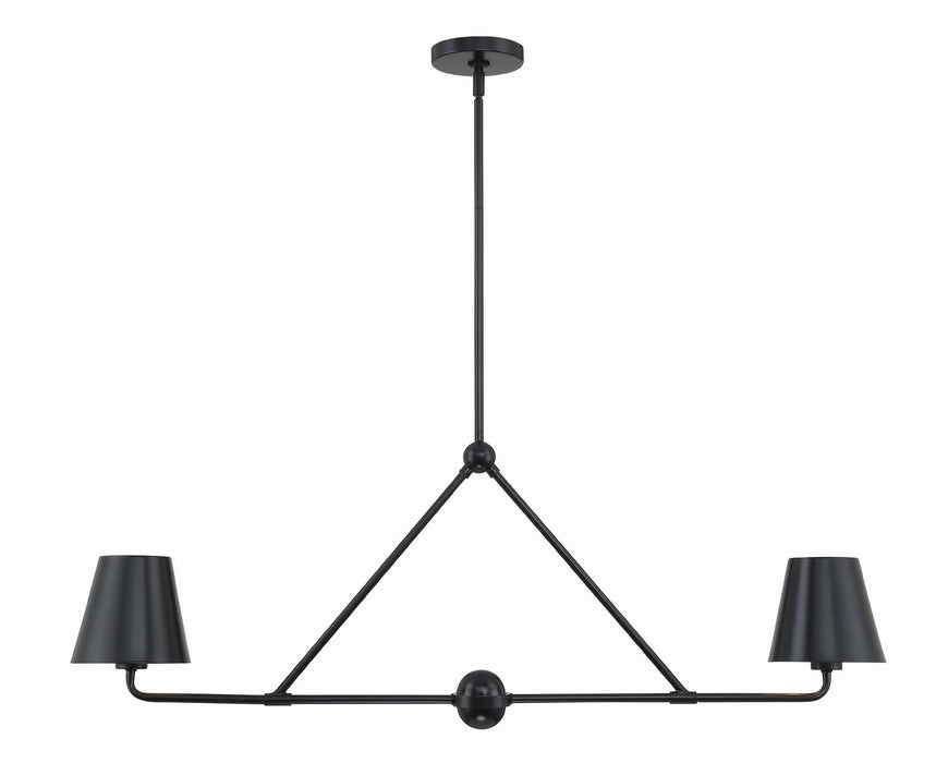 Crystorama Xavier Two Light Chandelier