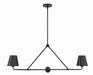 Crystorama Xavier Two Light Chandelier