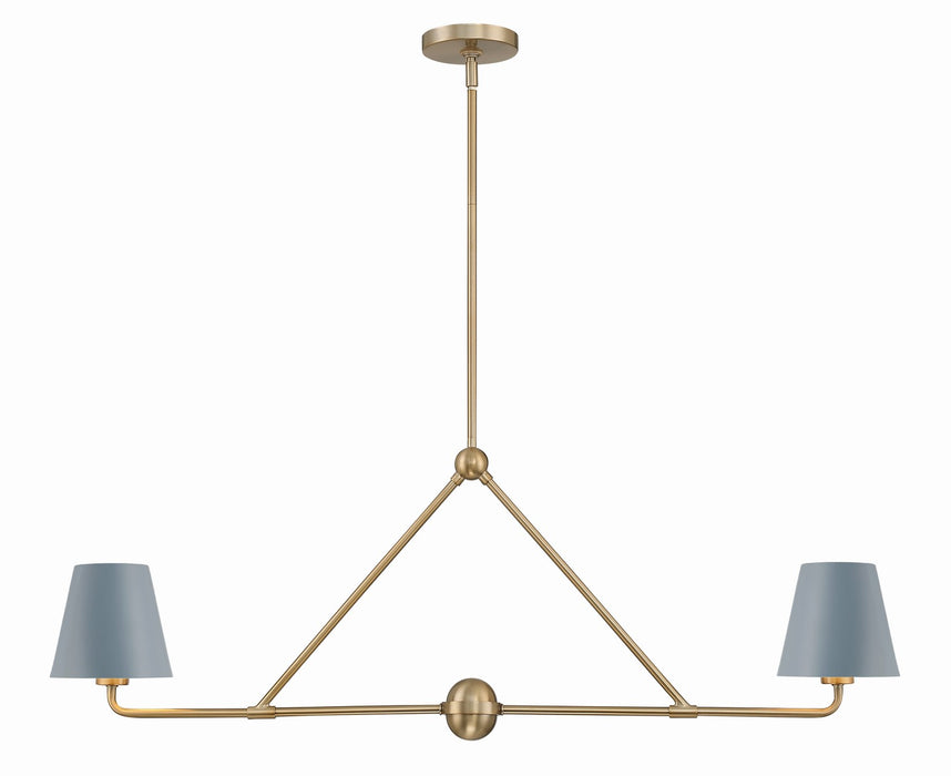 Crystorama Xavier Two Light Chandelier