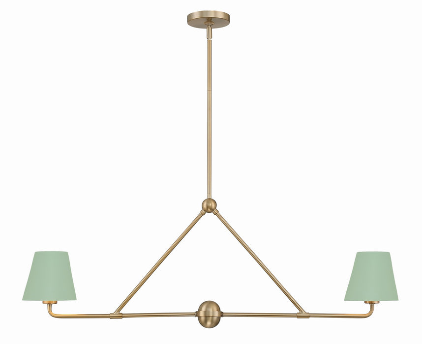 Crystorama Xavier Two Light Chandelier