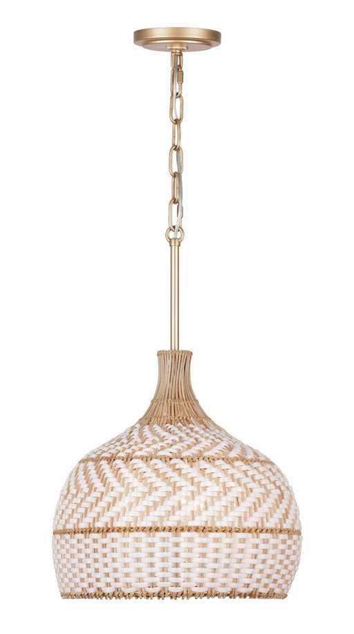 Crystorama Zanzibar Three Light Pendant
