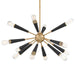 Crystorama Zodiac 12 Light Chandelier