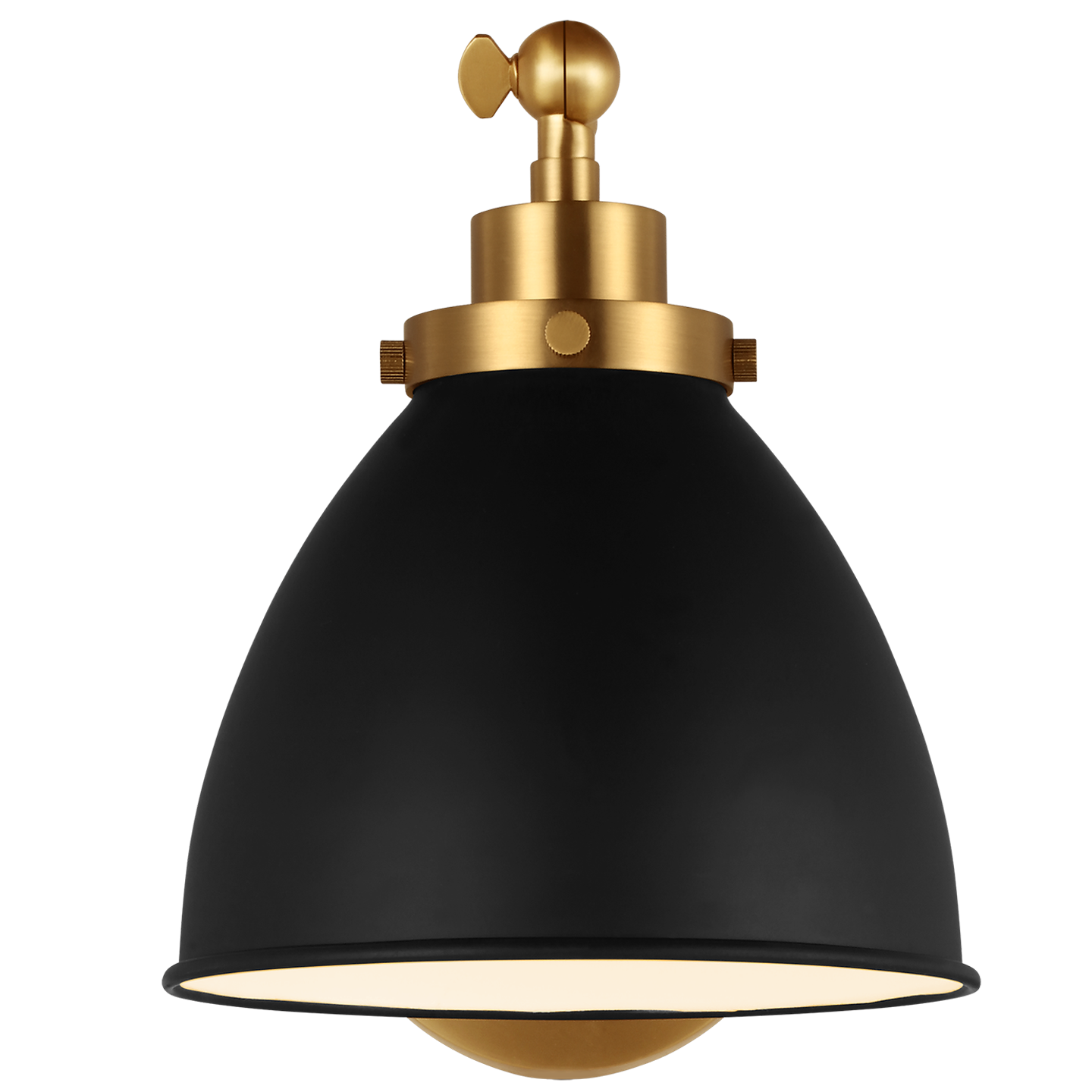 Wellfleet Single Arm Dome Task Sconce