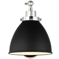 Load image into Gallery viewer, Wellfleet Single Arm Dome Task Sconce
