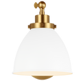 Load image into Gallery viewer, Wellfleet Single Arm Dome Task Sconce
