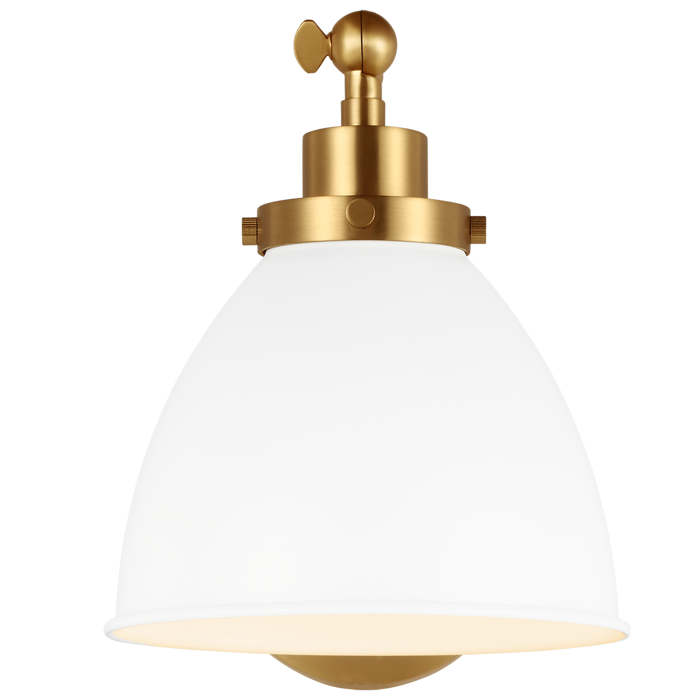 Wellfleet Single Arm Dome Task Sconce