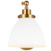 Wellfleet Single Arm Dome Task Sconce by Visual Comfort Studio