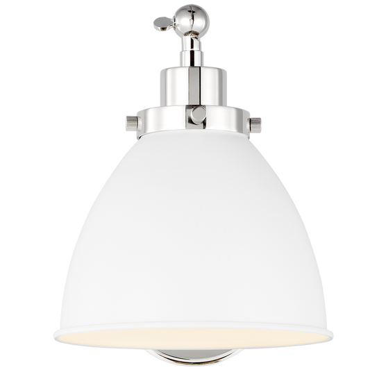 Wellfleet Single Arm Dome Task Sconce