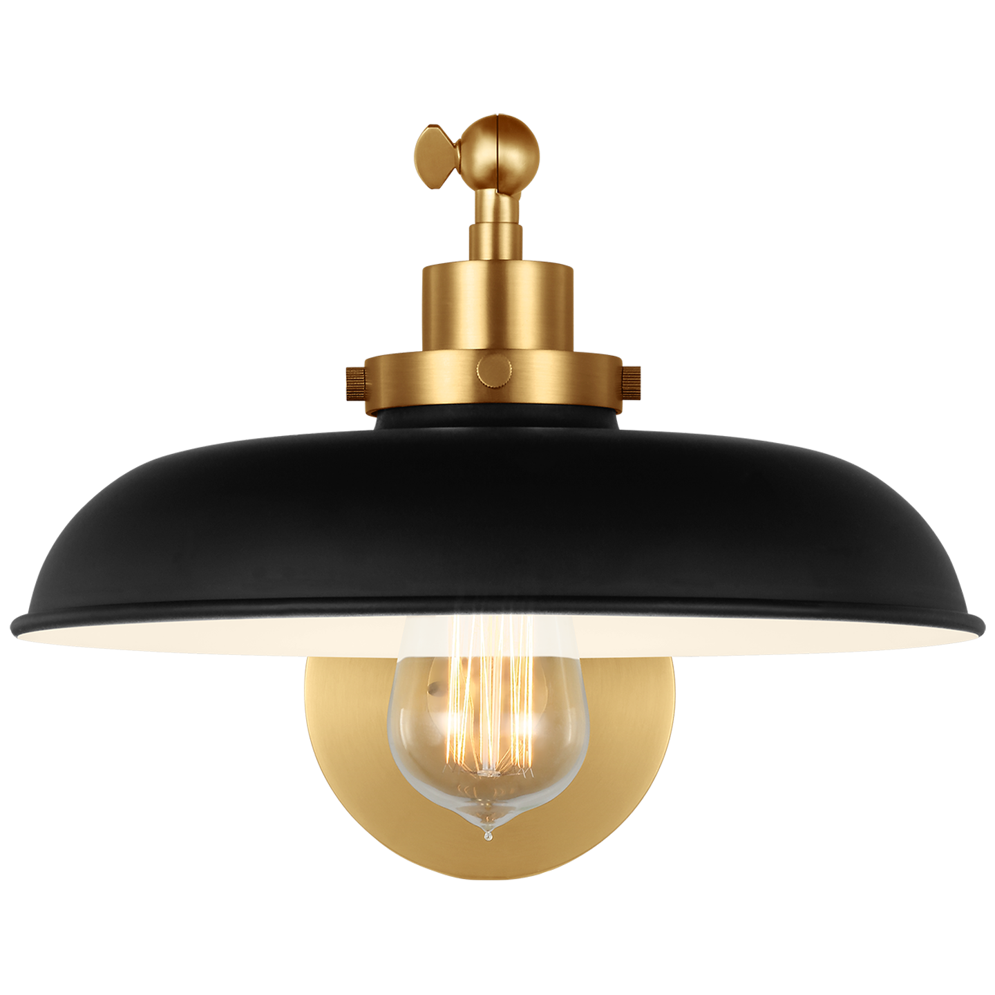 Wellfleet Single Arm Wide Task Sconce