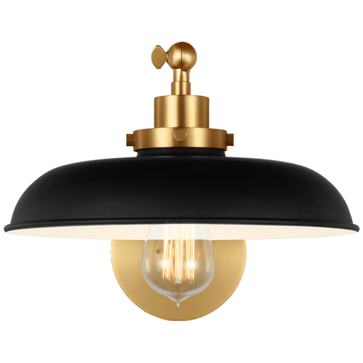 Wellfleet Single Arm Wide Task Sconce by Visual Comfort Studio