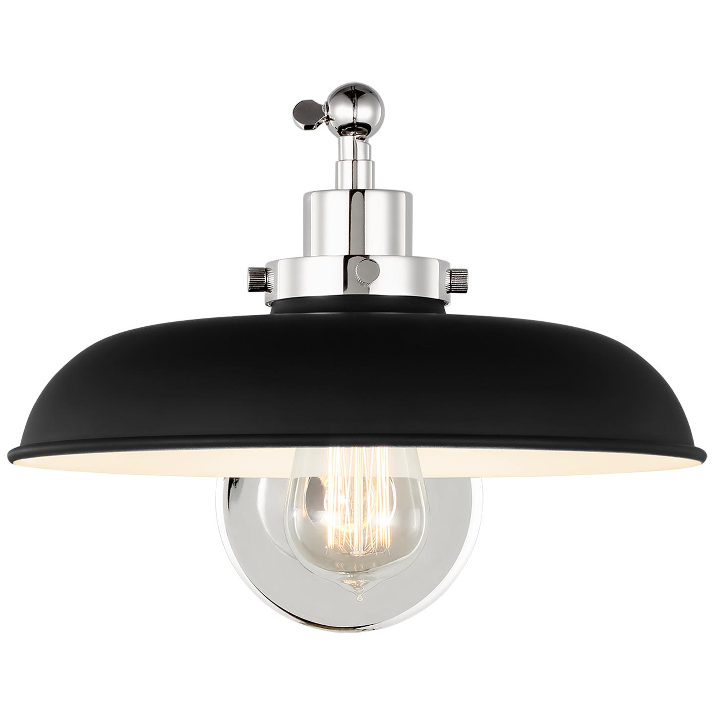 Wellfleet Single Arm Wide Task Sconce