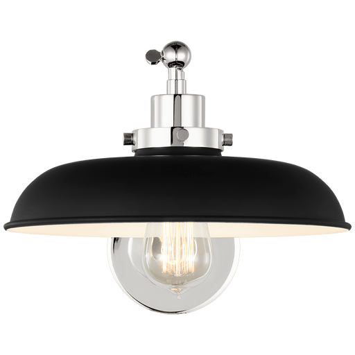 Wellfleet Single Arm Wide Task Sconce by Visual Comfort Studio