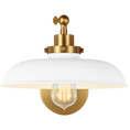 Load image into Gallery viewer, Wellfleet Single Arm Wide Task Sconce
